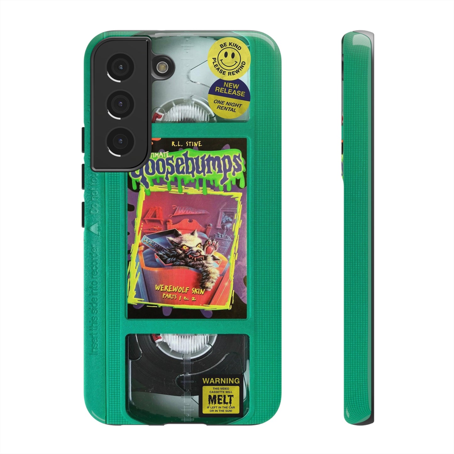 Goosebumps Green VHS Impact Resistant Case