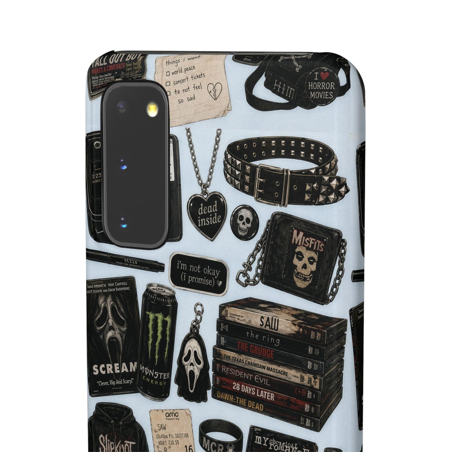 Emo 2000s Nostalgiacore Phone Case