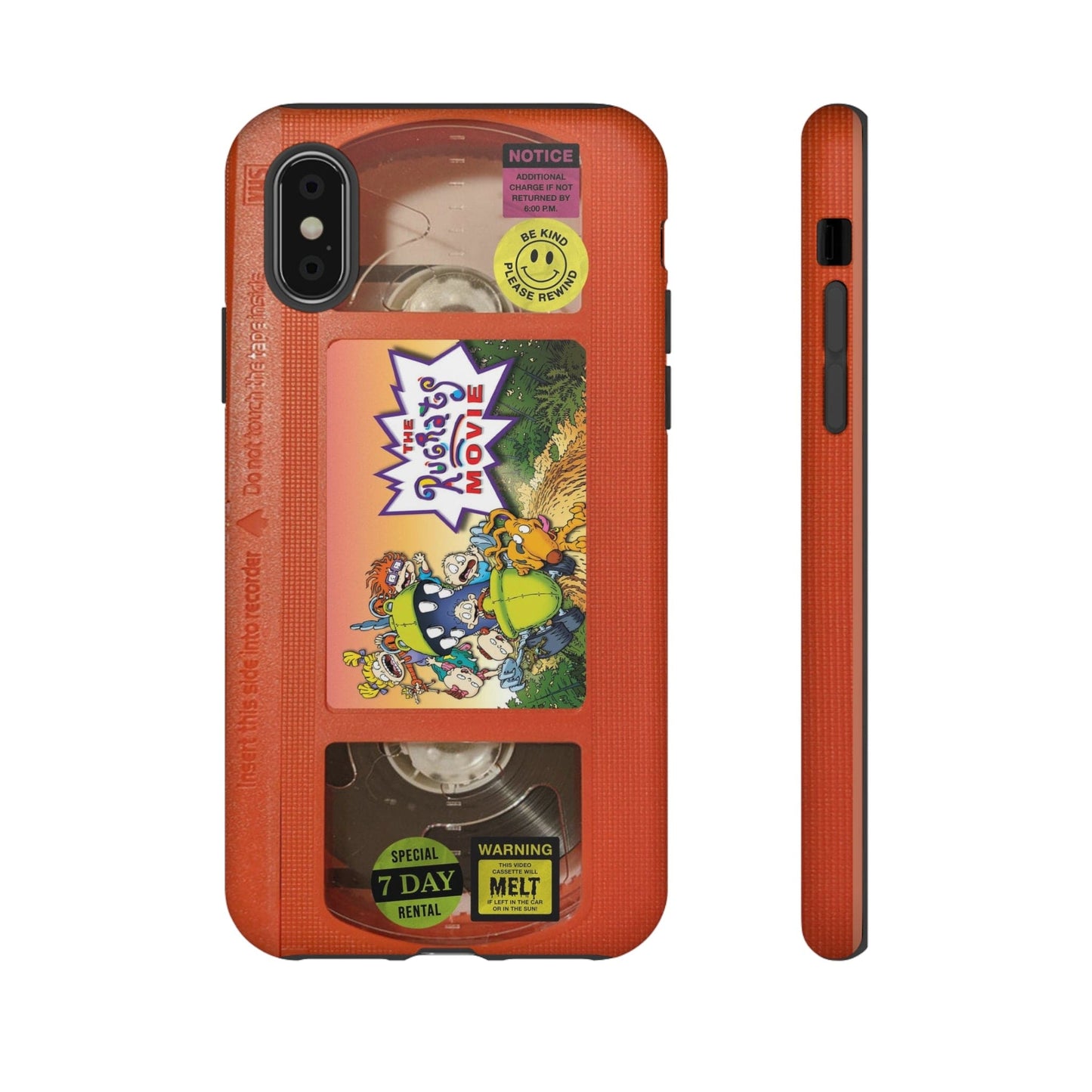 Rugrats Orange Edition VHS Phone Case