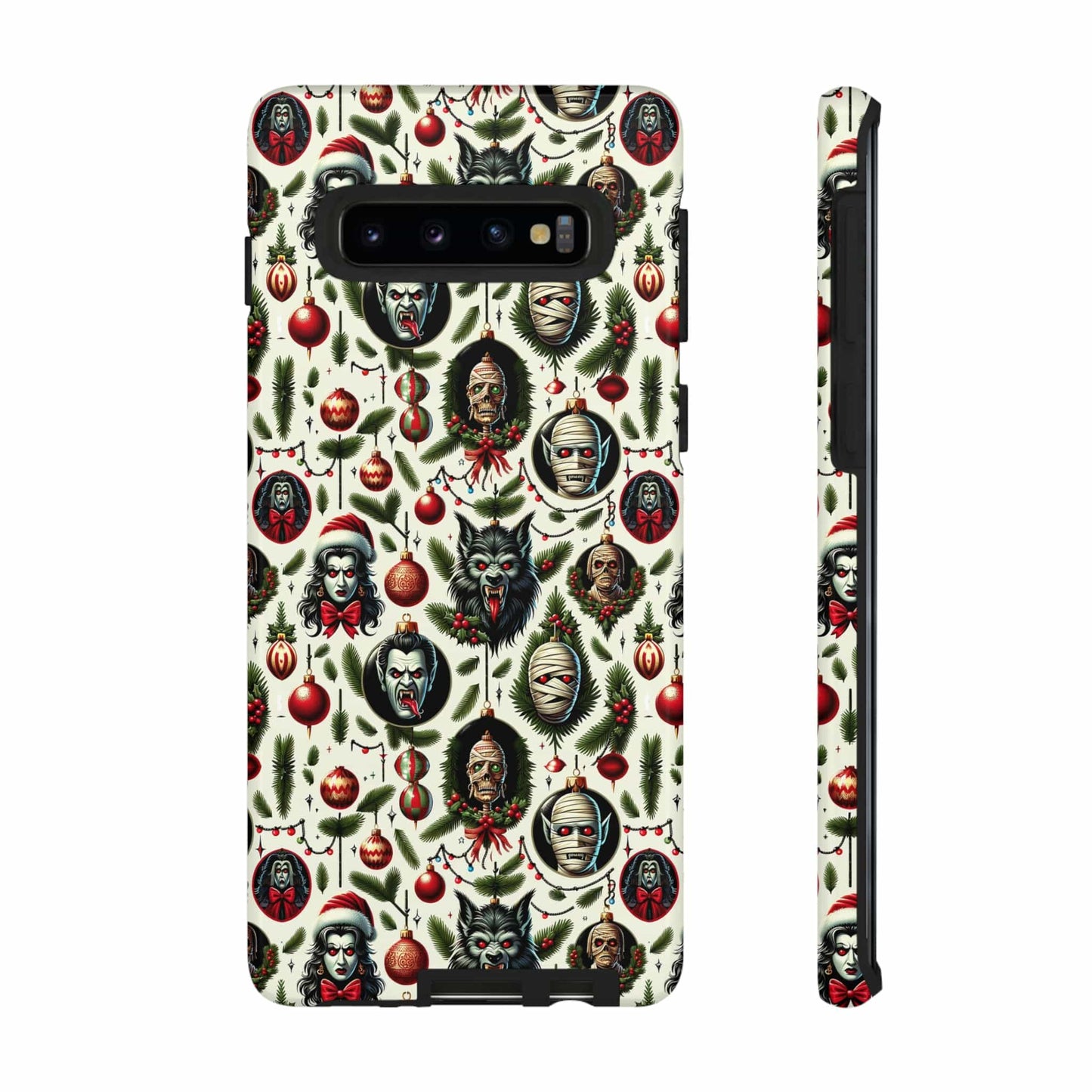 Horror Ornaments Impact Resistant Phone Case