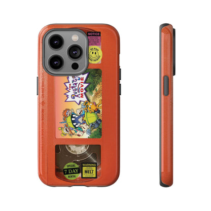 Rugrats Orange Edition VHS Phone Case