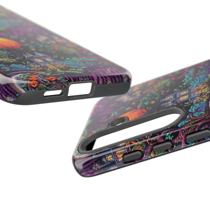 Spooky House Impact Resistant Phone Case