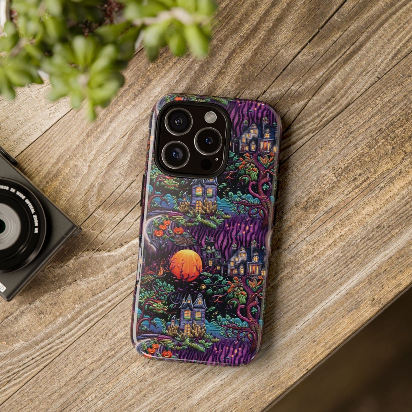 Spooky House Impact Resistant Phone Case
