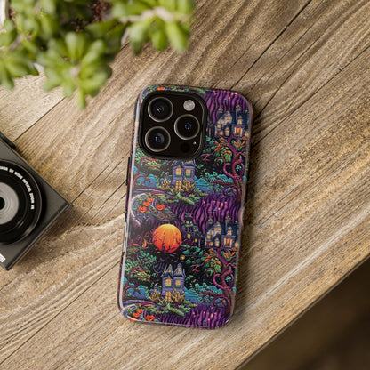 Spooky House Impact Resistant Phone Case