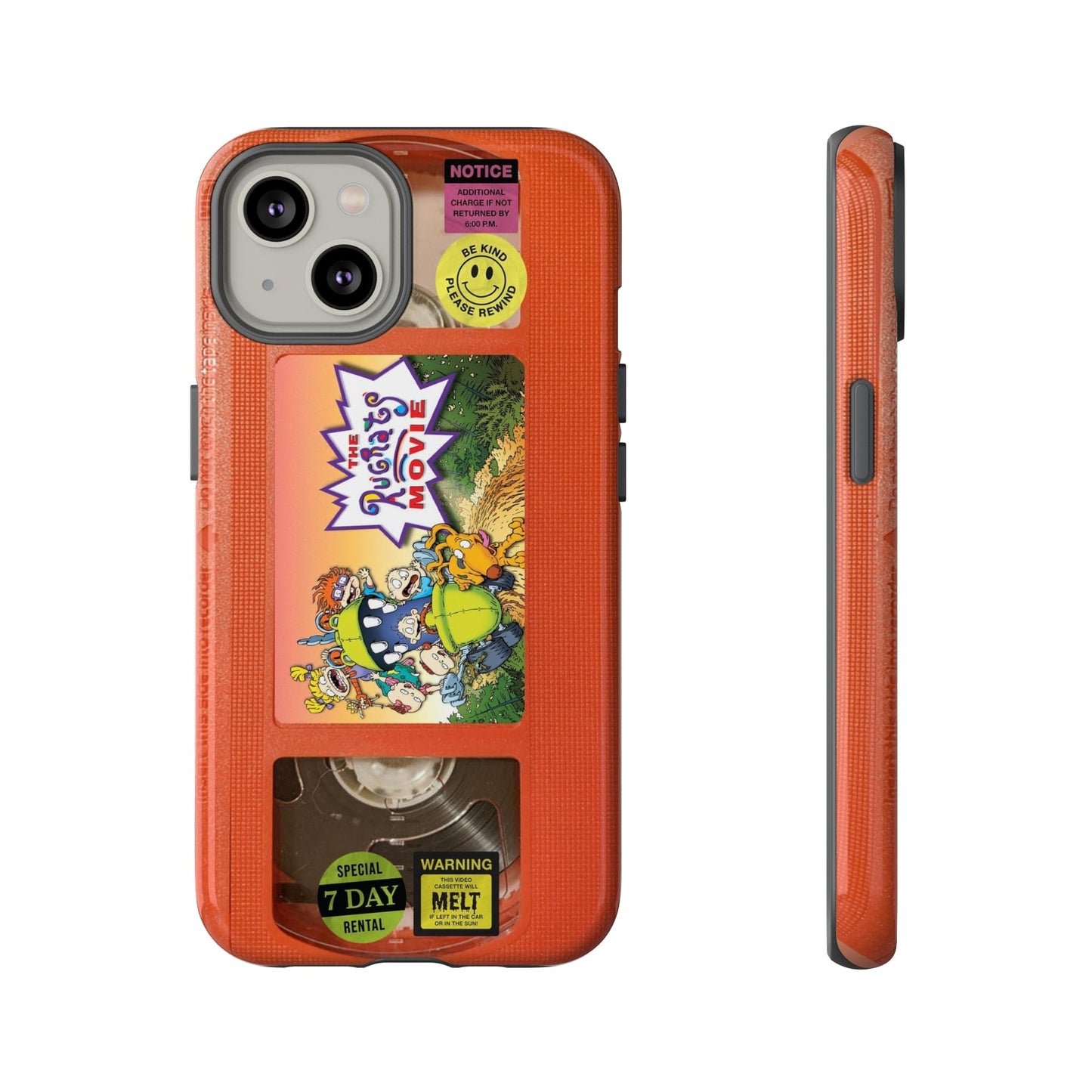 Rugrats Orange Edition VHS Phone Case