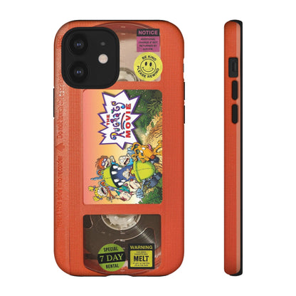 Rugrats Orange Edition VHS Phone Case