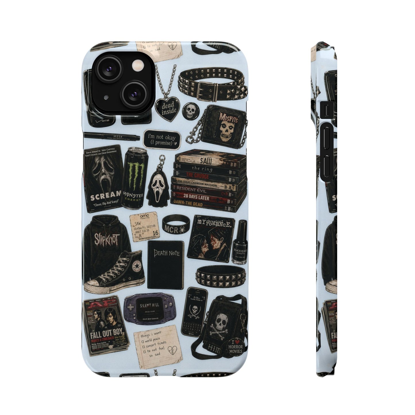 Emo 2000s Nostalgiacore Phone Case
