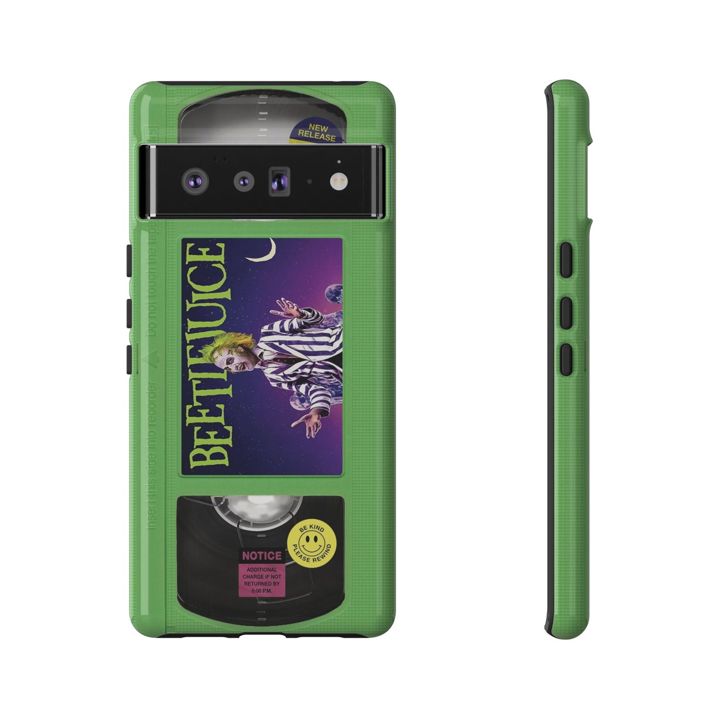 BJ  Limited Edition Green Impact Resistant VHS Phone Case