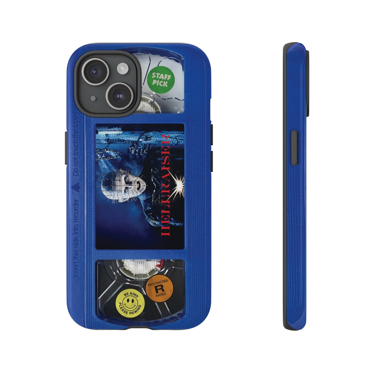Hellraiser Blue Limited Edition Impact Resistant VHS Phone Case