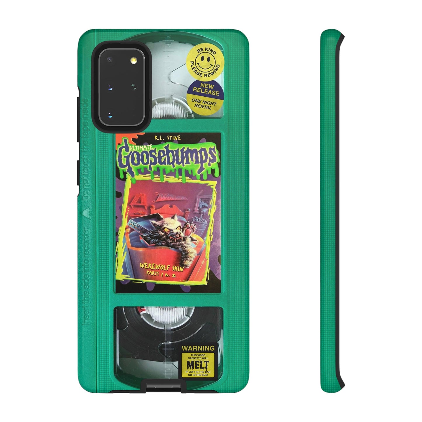 Goosebumps Green VHS Impact Resistant Case