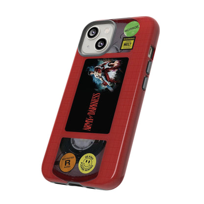 Army of Darkness Red Edition VHS Phone Case