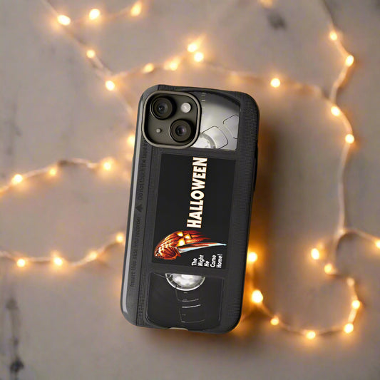 Halloween VHS Impact Resistant Phone Case