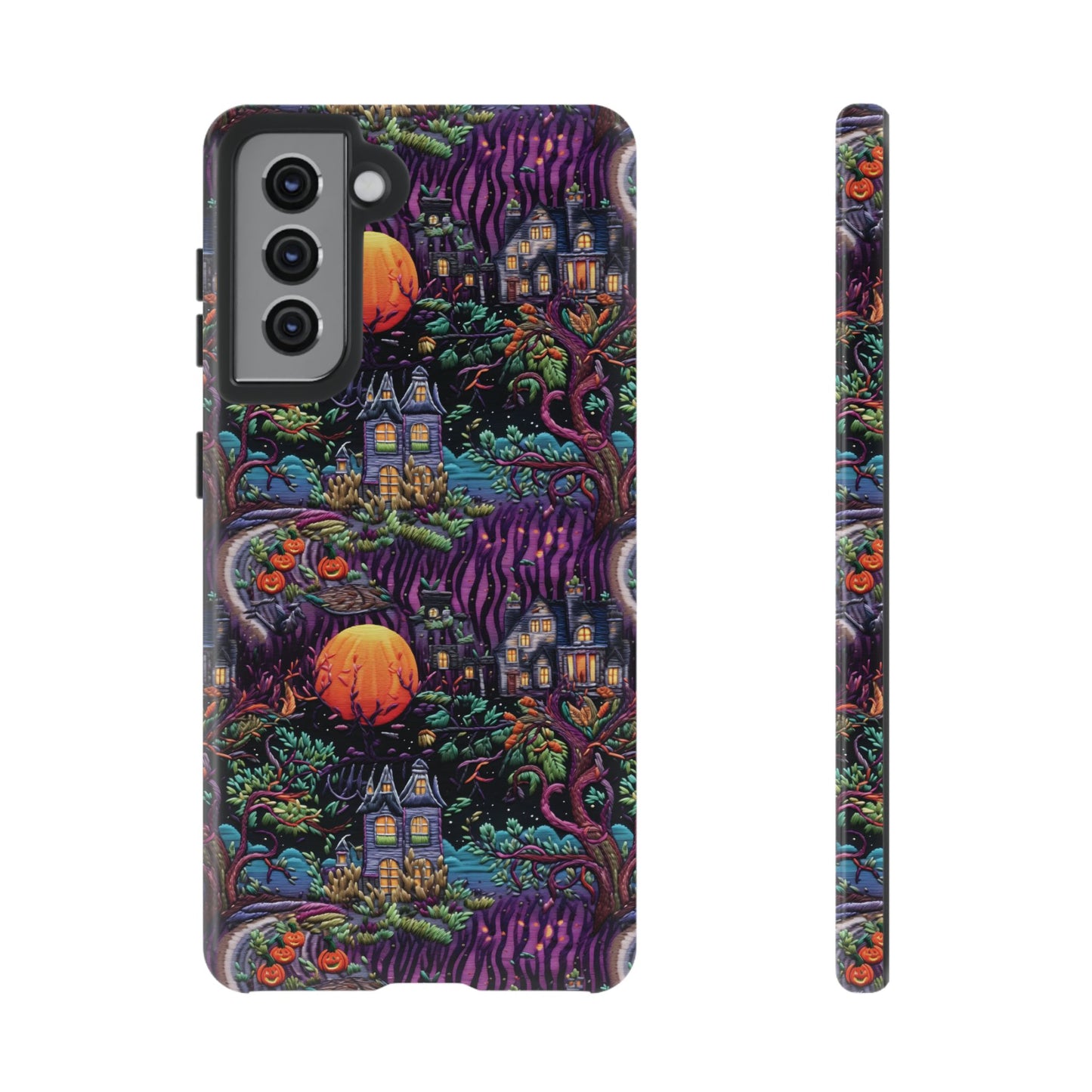 Spooky House Impact Resistant Phone Case