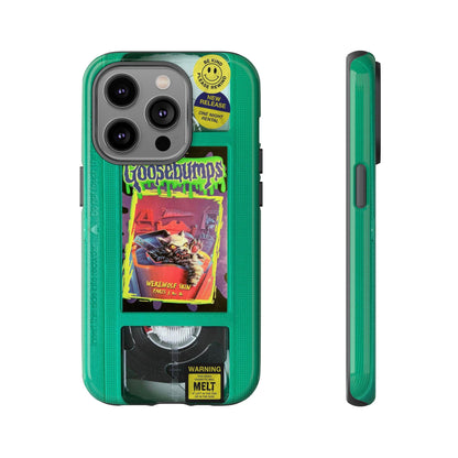 Goosebumps Green VHS Impact Resistant Case