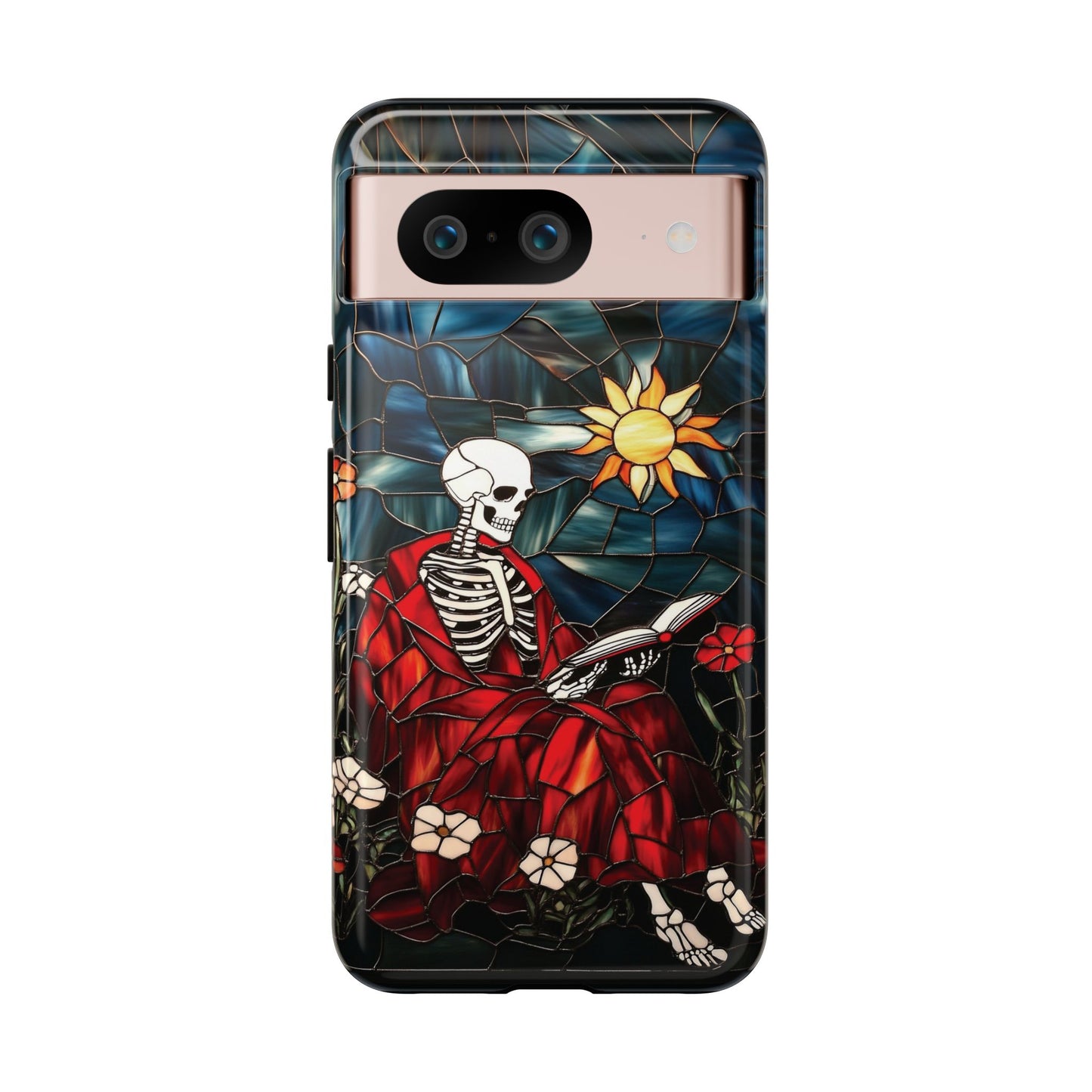 Bookish Skeleton Phone Case