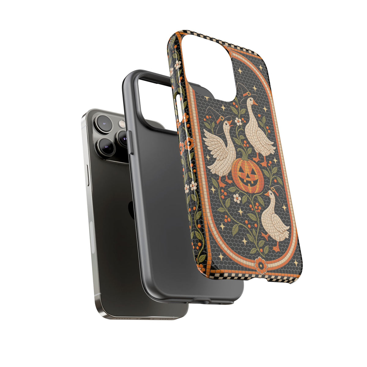 Halloween Goose Impact Resistant Phone Case