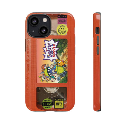 Rugrats Orange Edition VHS Phone Case