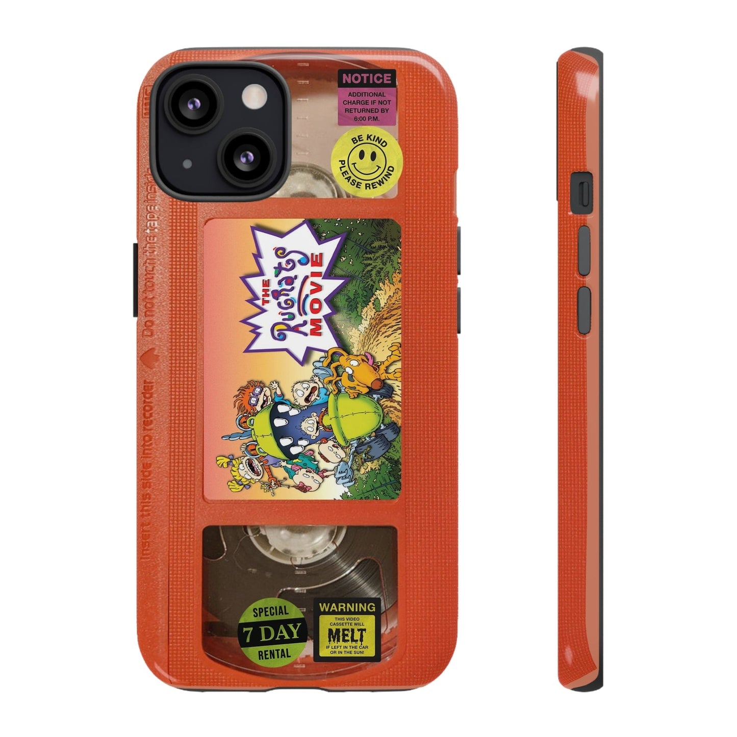 Rugrats Orange Edition VHS Phone Case