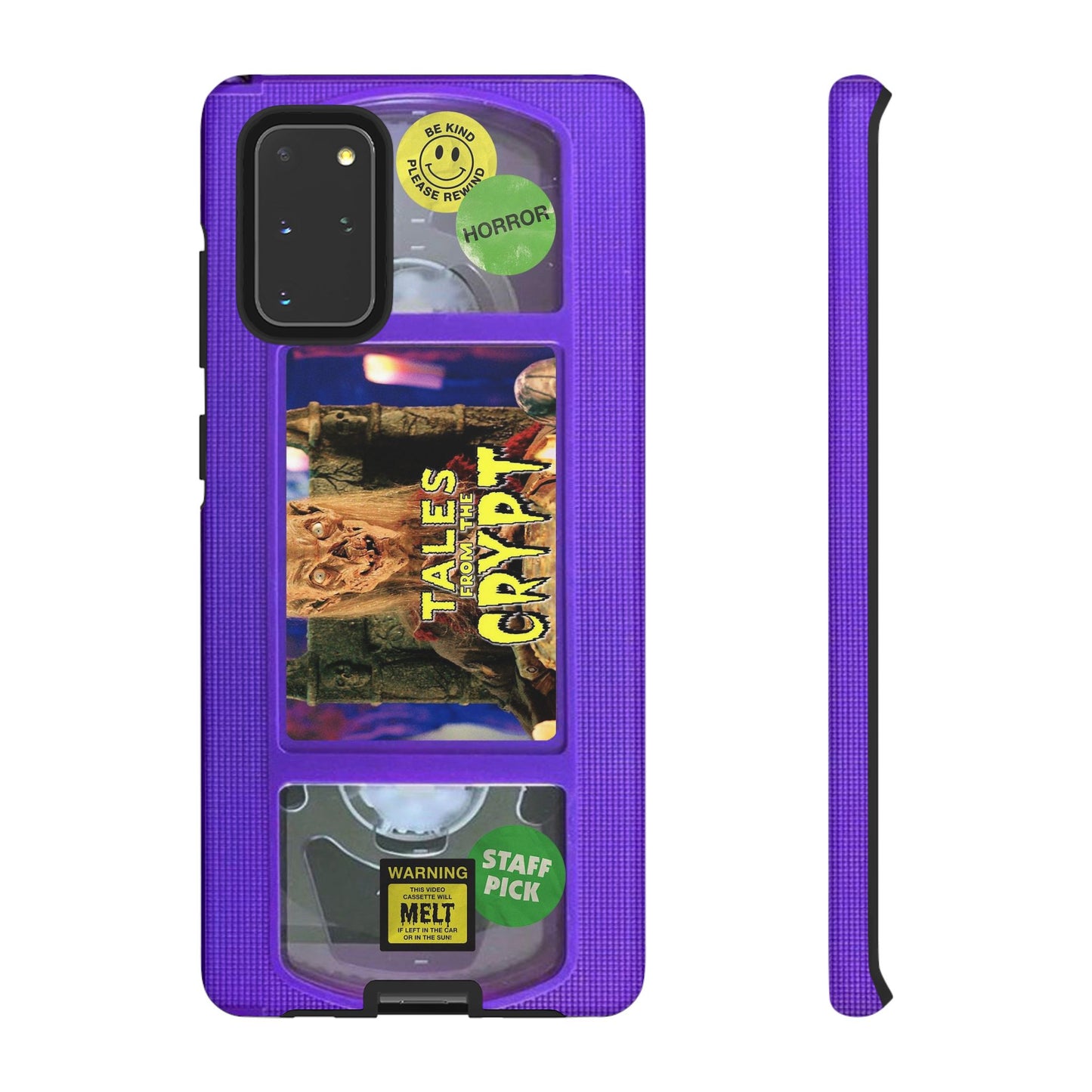 Tales Purple Edition Impact Resistant VHS Phone Case