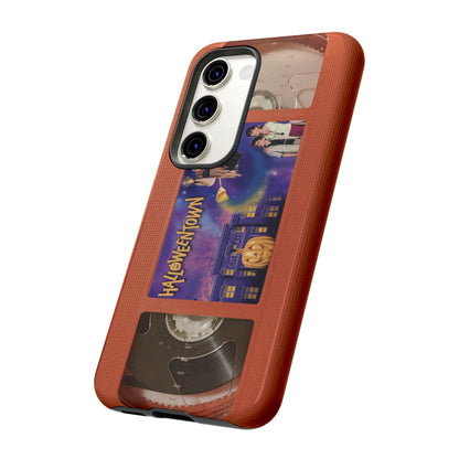 Halloween Town Orange Impact Resistant Phone Case