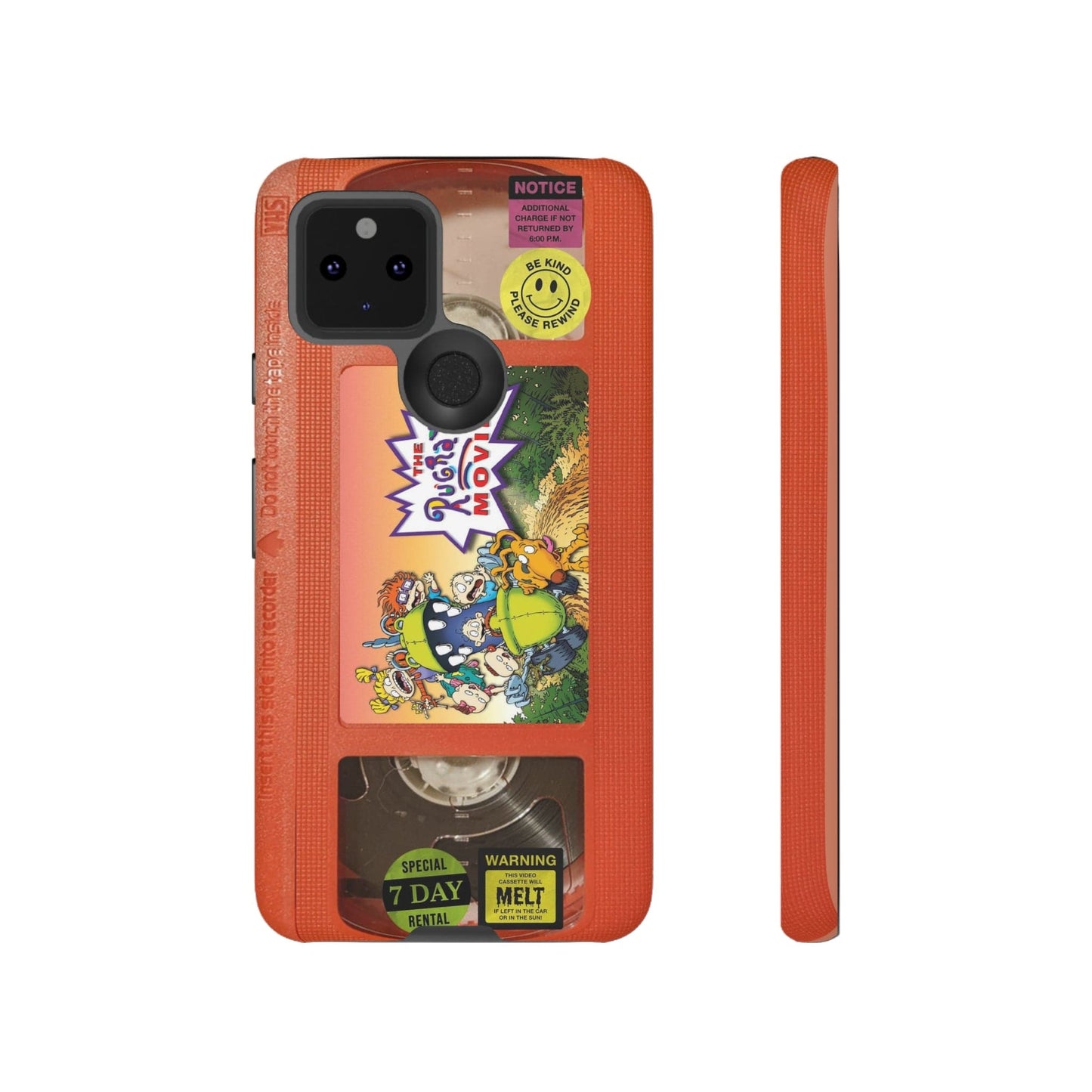 Rugrats Orange Edition VHS Phone Case