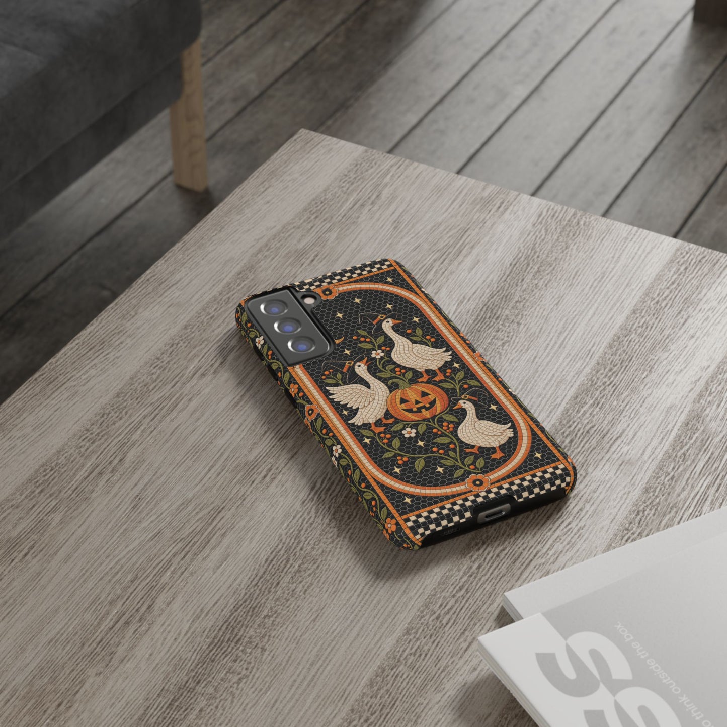 Halloween Goose Impact Resistant Phone Case