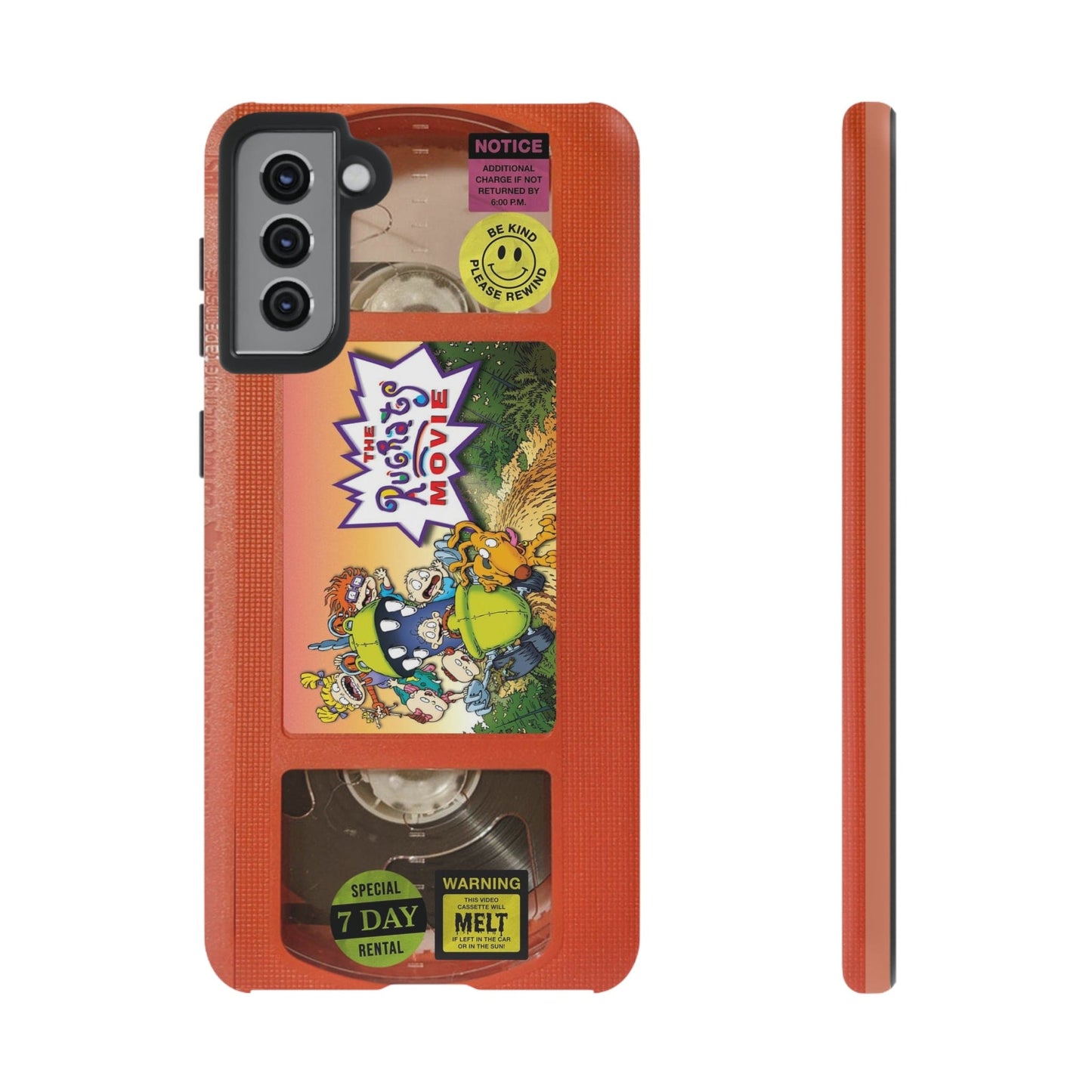 Rugrats Orange Edition VHS Phone Case