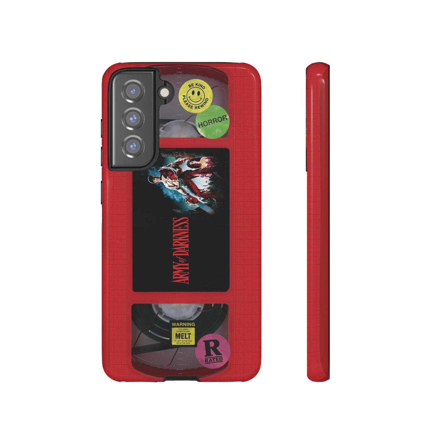 Army of Darkness Red Edition VHS Phone Case