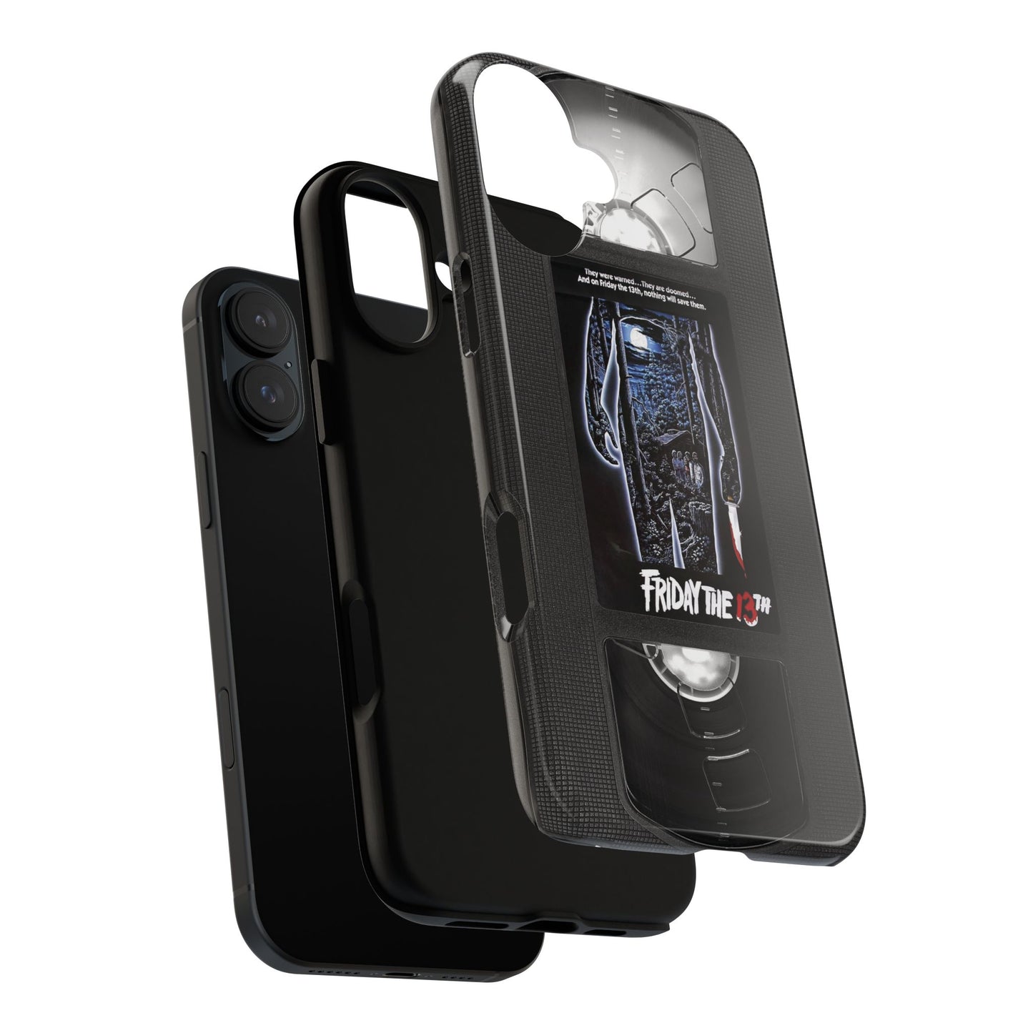 Friday XIII Impact Resistant VHS Phone Case