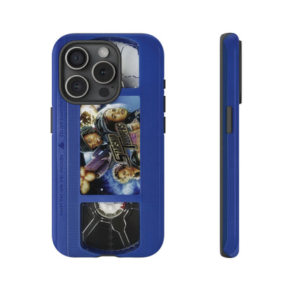 Starship Troopers Blue Impact Resistant VHS Phone Case