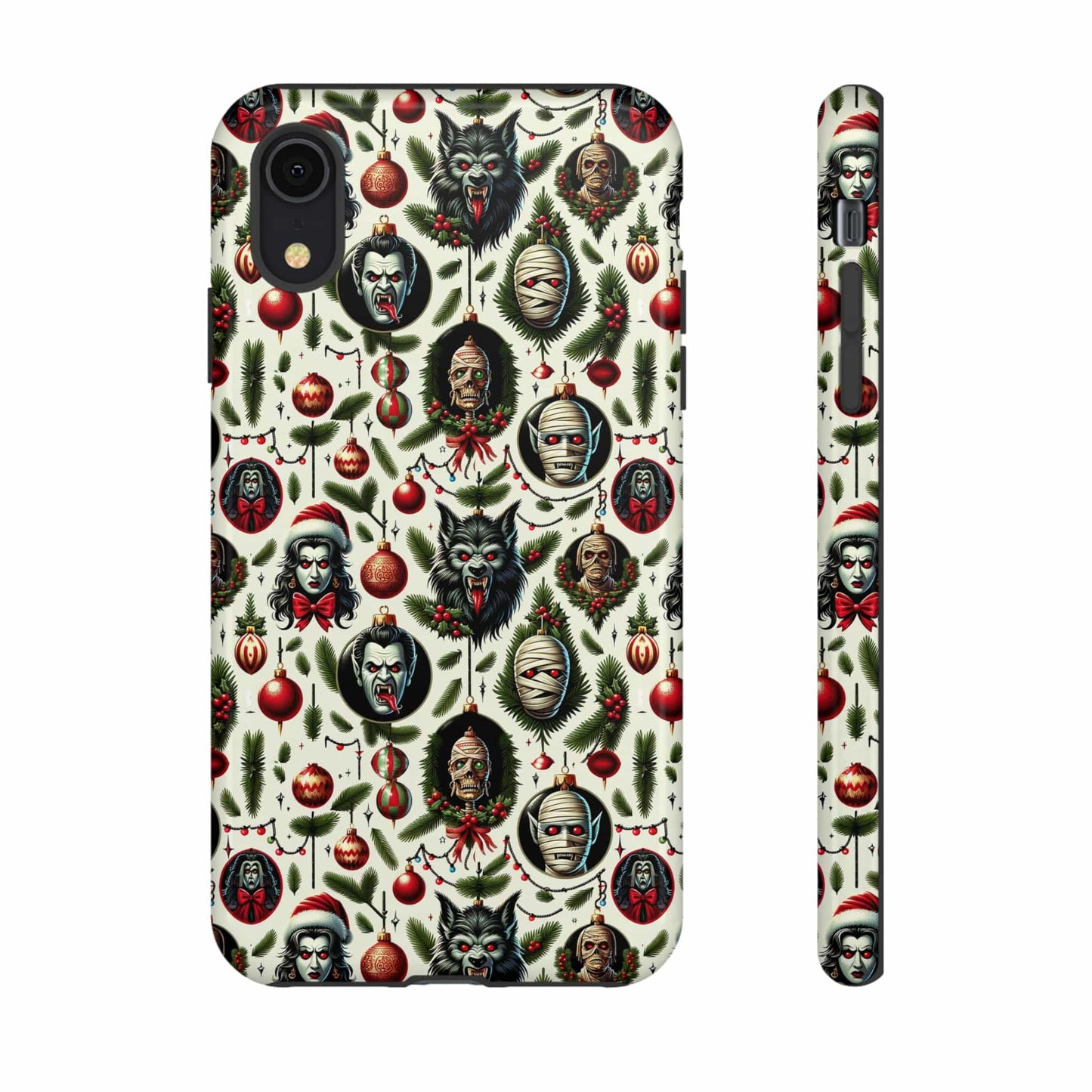 Horror Ornaments Impact Resistant Phone Case