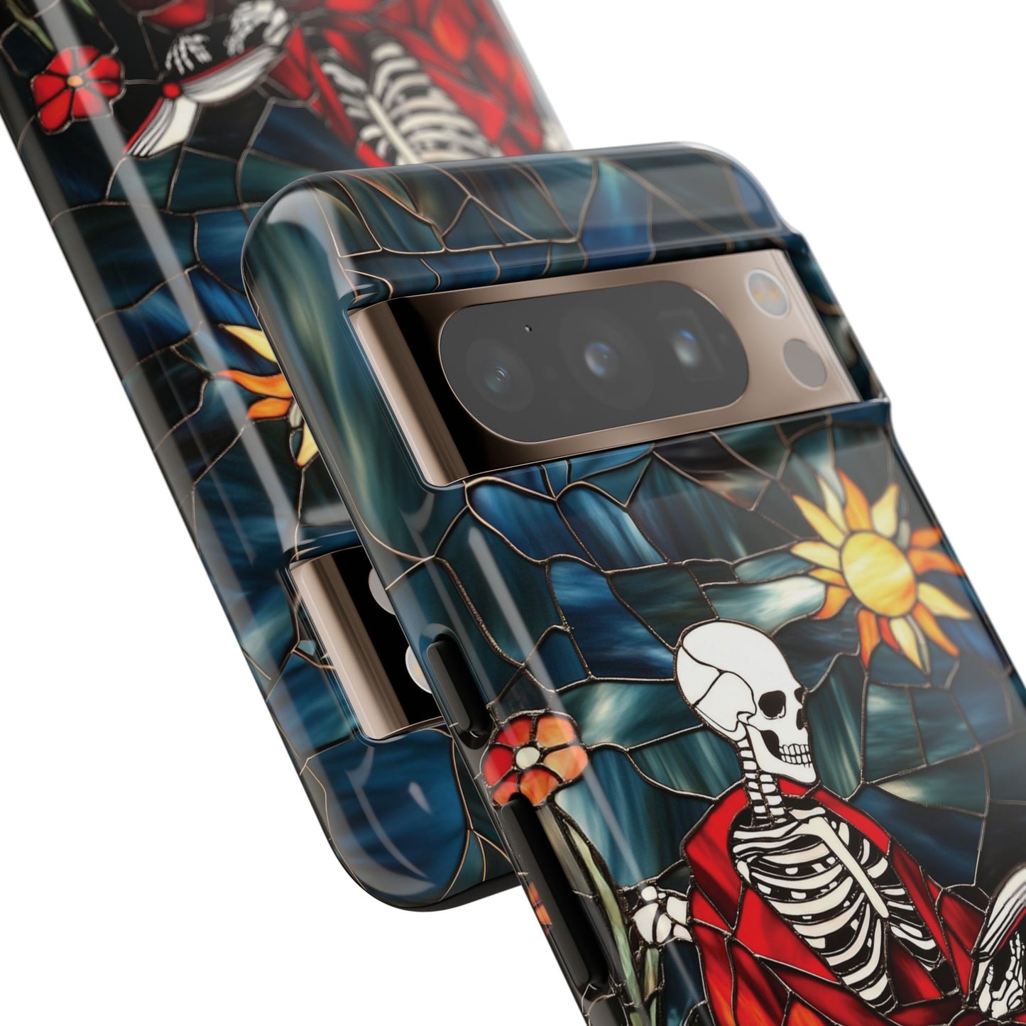 Bookish Skeleton Phone Case