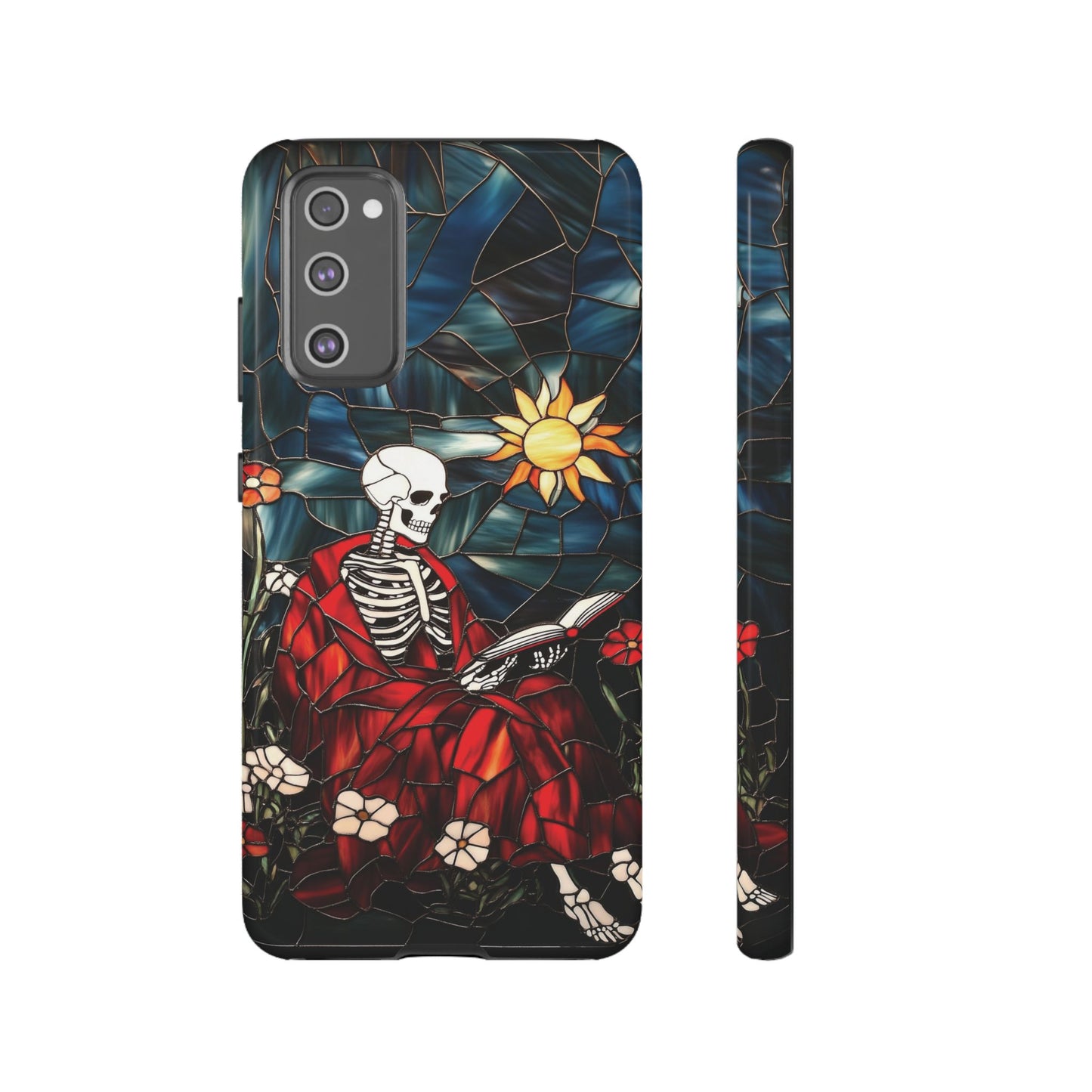 Bookish Skeleton Phone Case