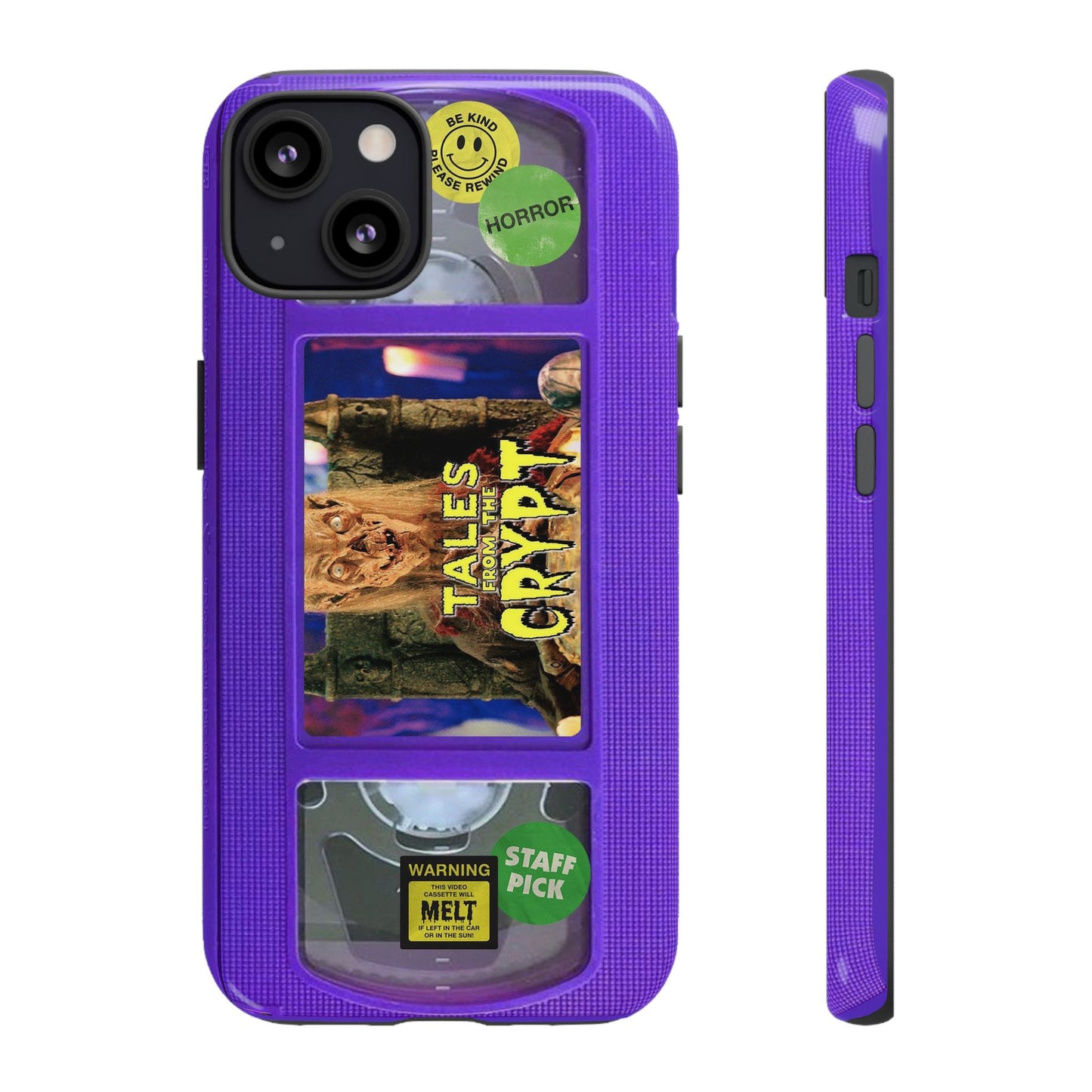 Tales Purple Edition Impact Resistant VHS Phone Case