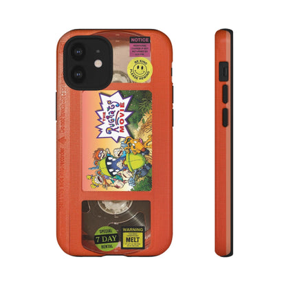 Rugrats Orange Edition VHS Phone Case