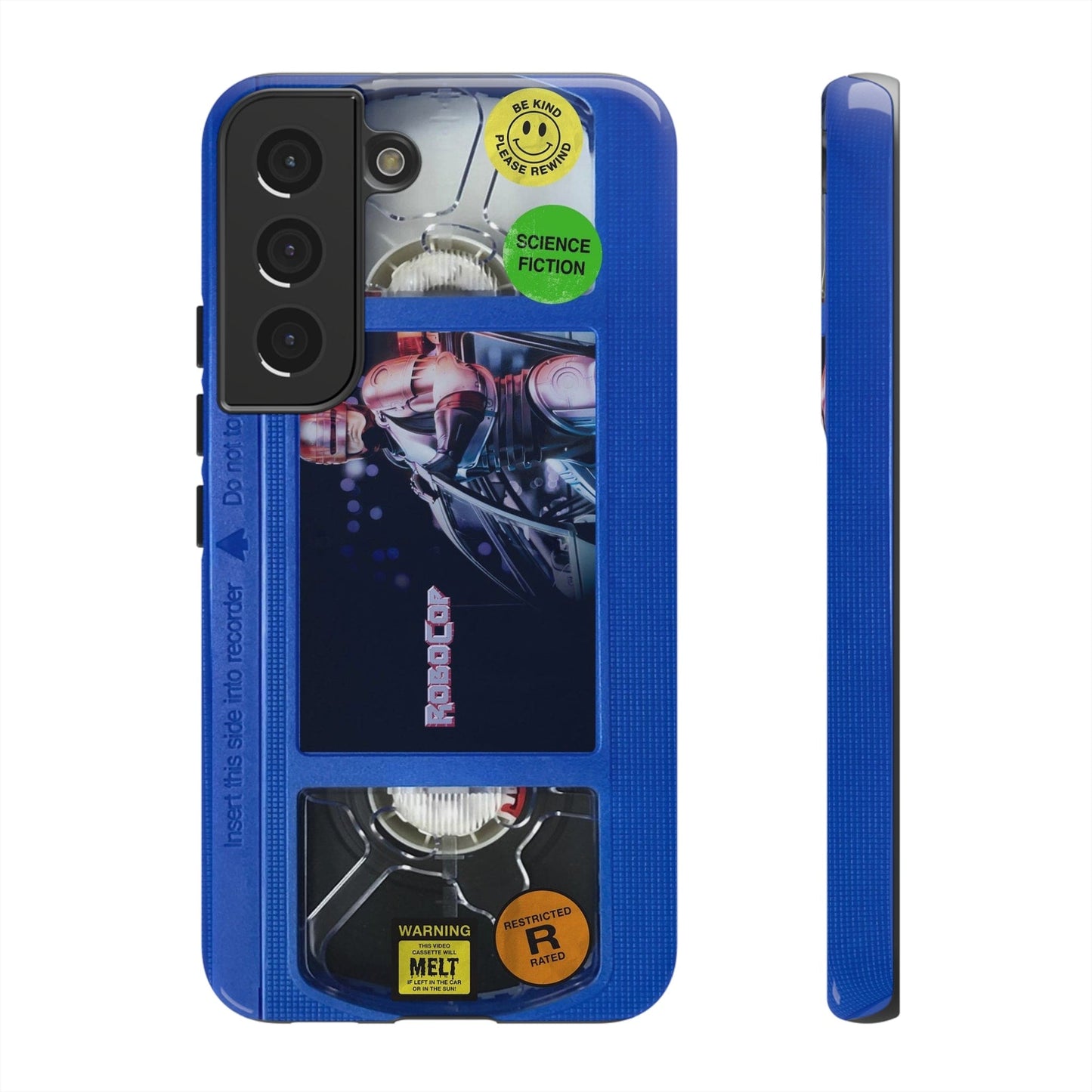 Robo cop Blue Edition VHS Phone Case