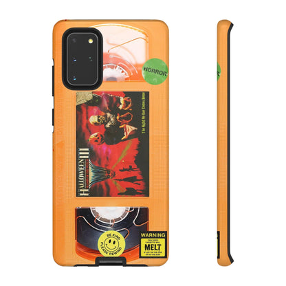 Halloween III Orange Edition Impact Resistant VHS Phone Case