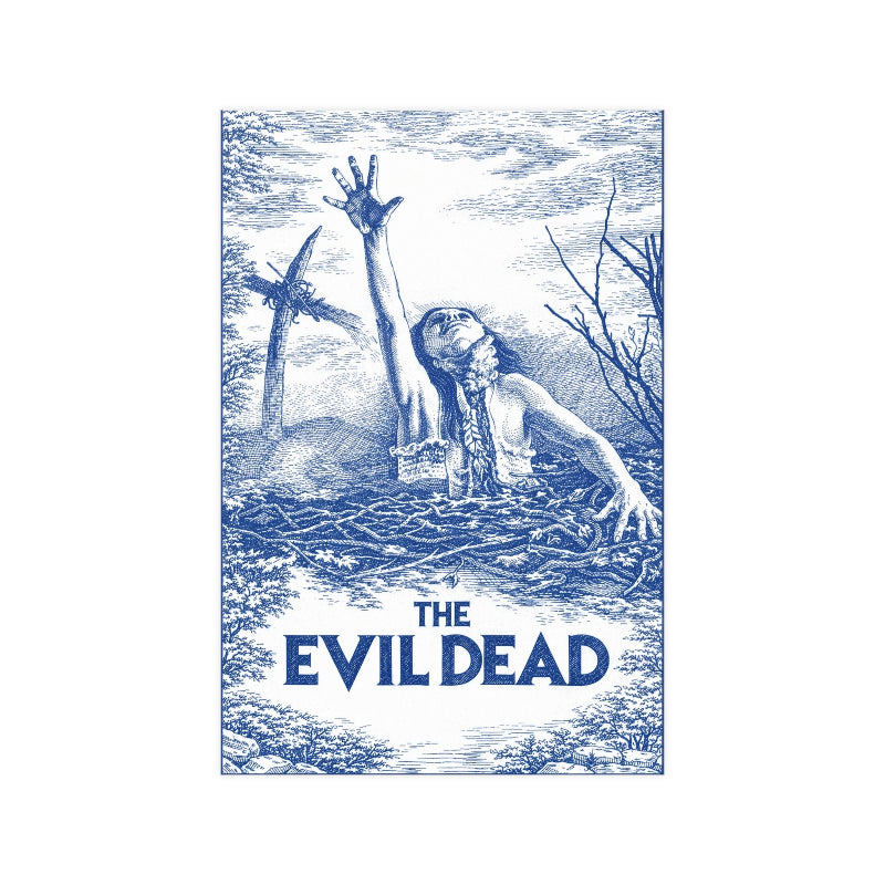 Evil Dead Toile Matte Print