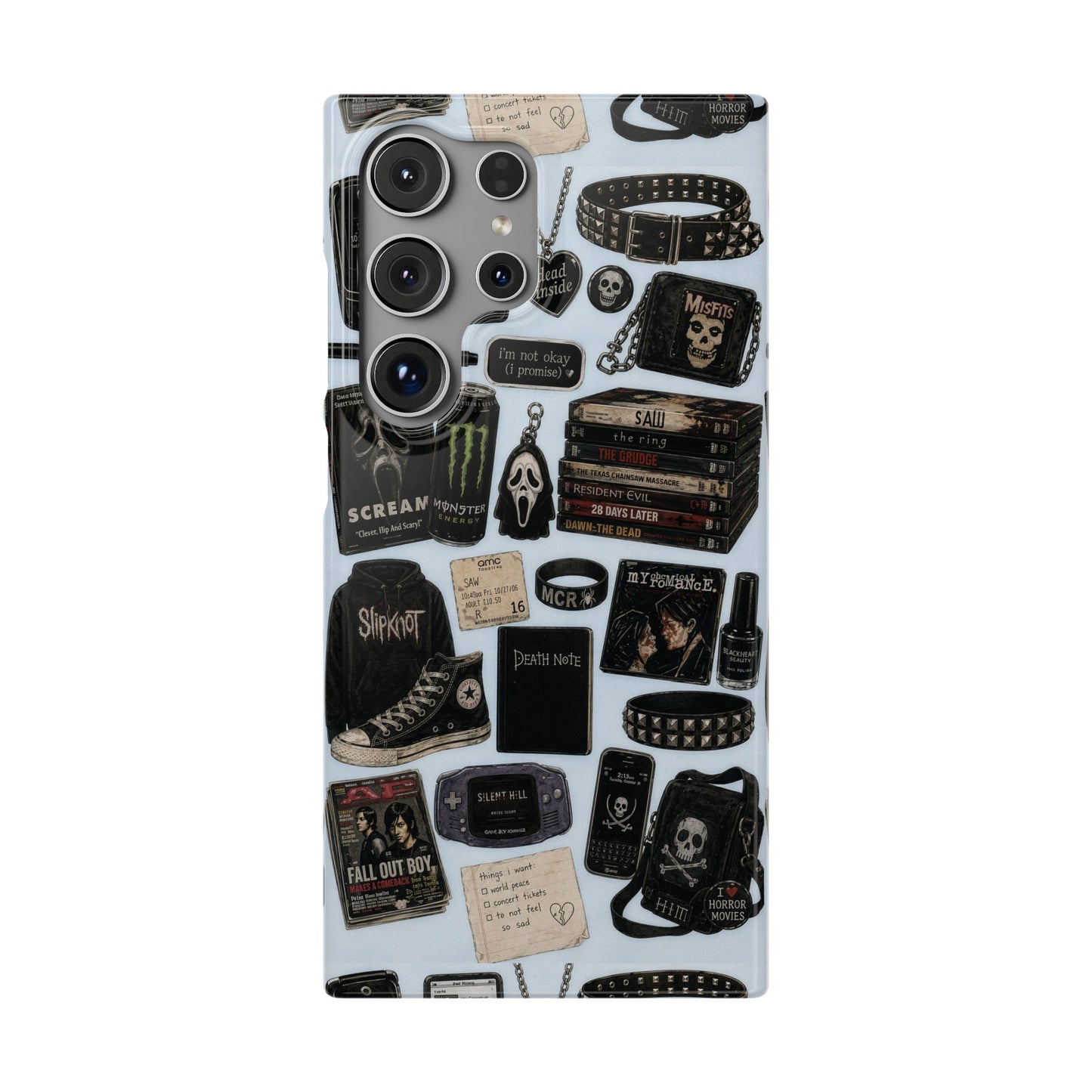 Emo 2000s Nostalgiacore Phone Case