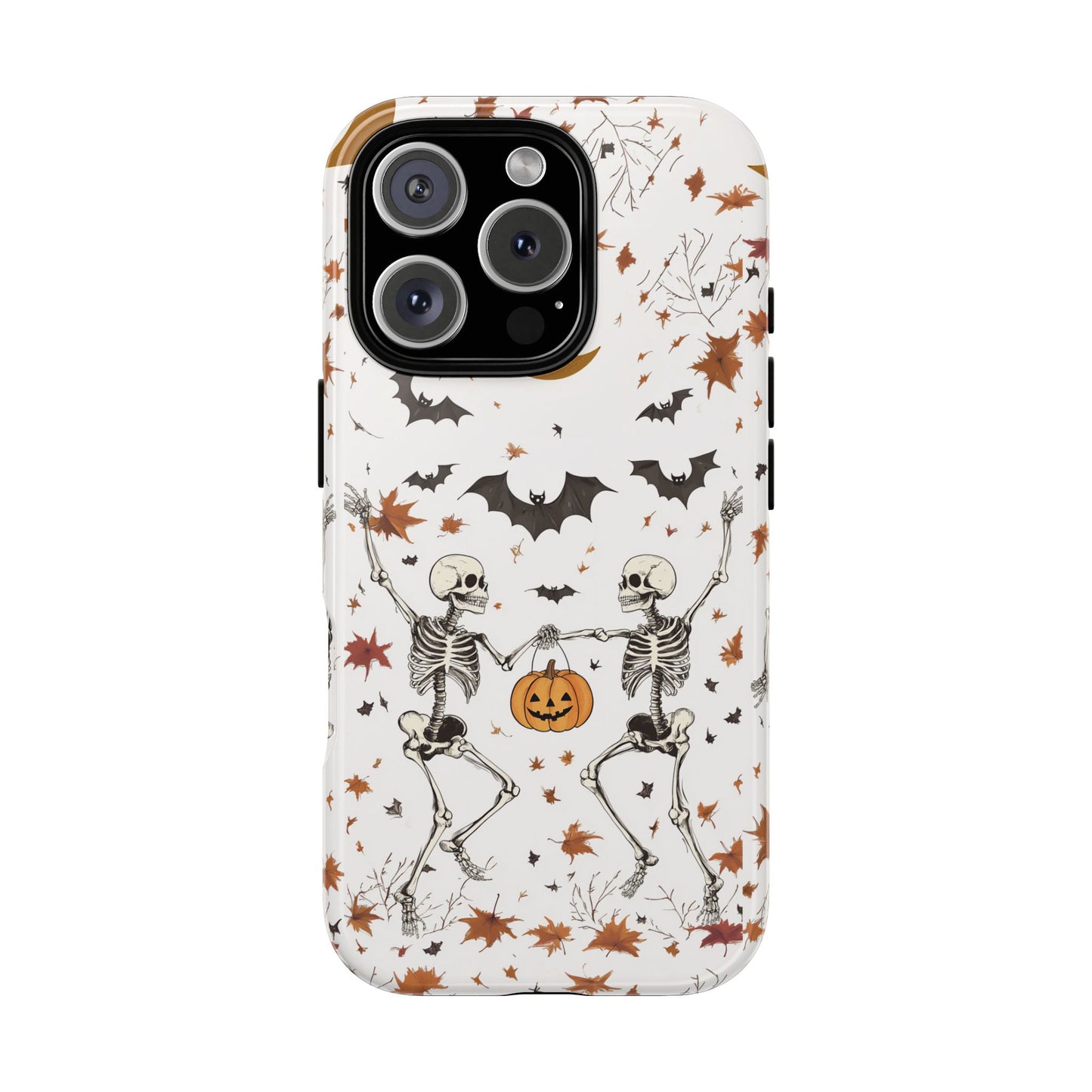 Dancing Skeletons Impact Resistant Phone Case