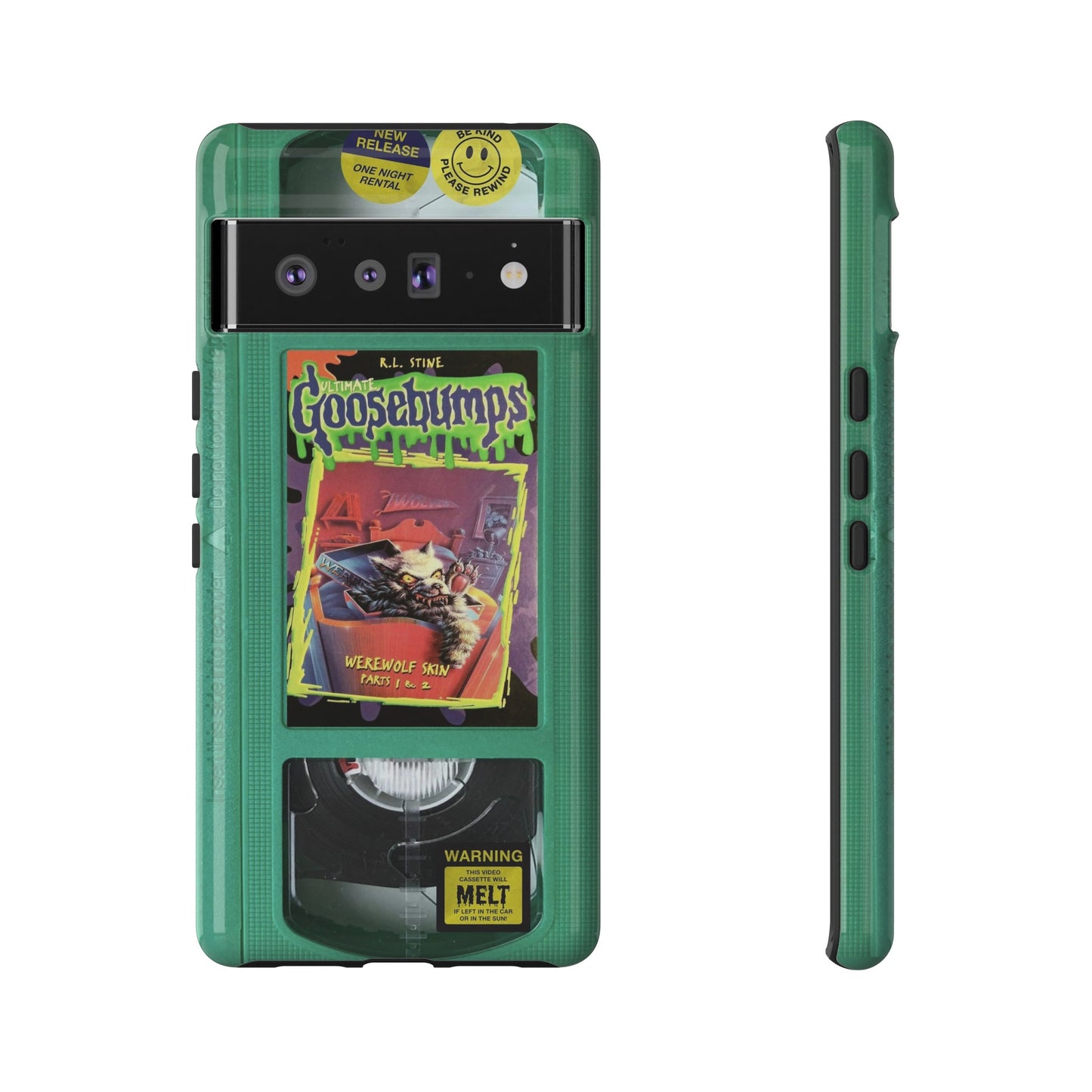 Goosebumps Green VHS Impact Resistant Case