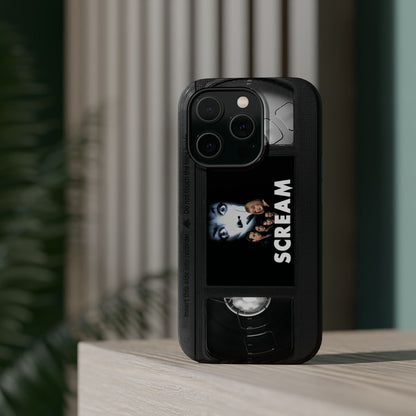 Scream MagSafe Impact Resistant VHS Phone Case