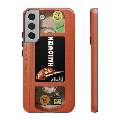 Halloween Orange Edition VHS Phone Case