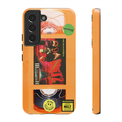 Halloween III Orange Edition Impact Resistant VHS Phone Case