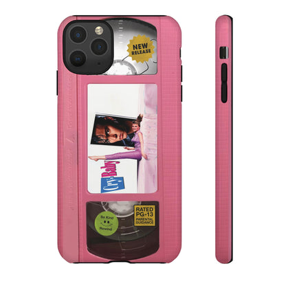 Cry Baby Pink Limited Edition Impact Resistant Vhs Phone Case