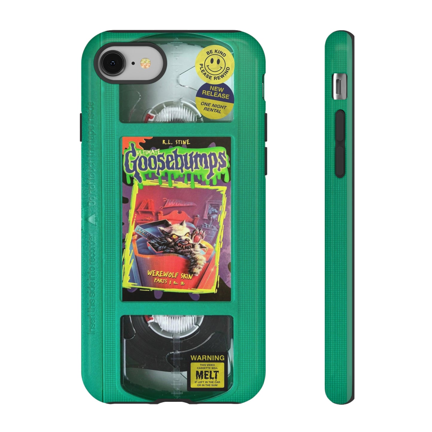 Goosebumps Green VHS Impact Resistant Case