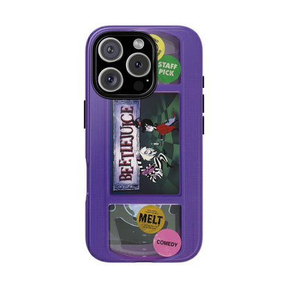 Animated BJ Purple Edition Impact Resistant VHS Phone Case