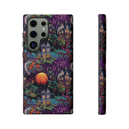 Spooky House Impact Resistant Phone Case