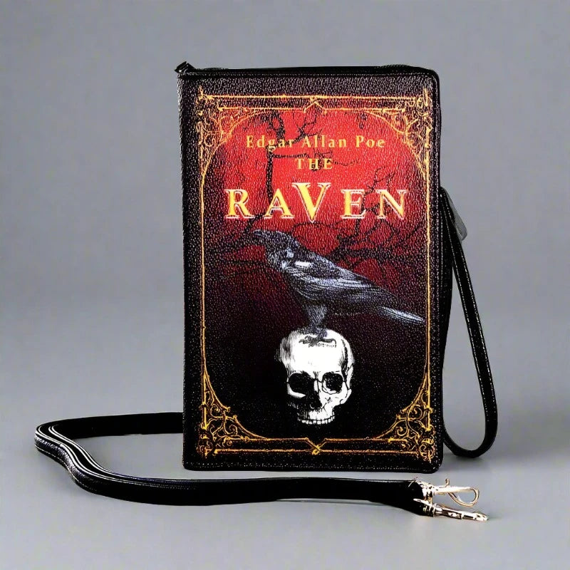 Edgar Allen Poe's The Raven Wallet Wristelet