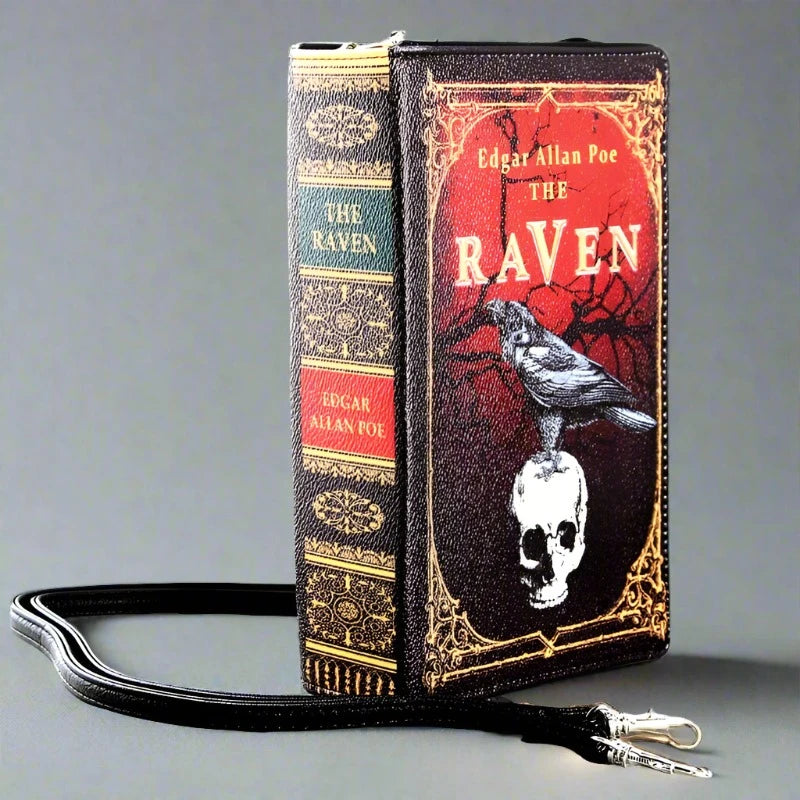 Edgar Allen Poe's The Raven Wallet Wristelet